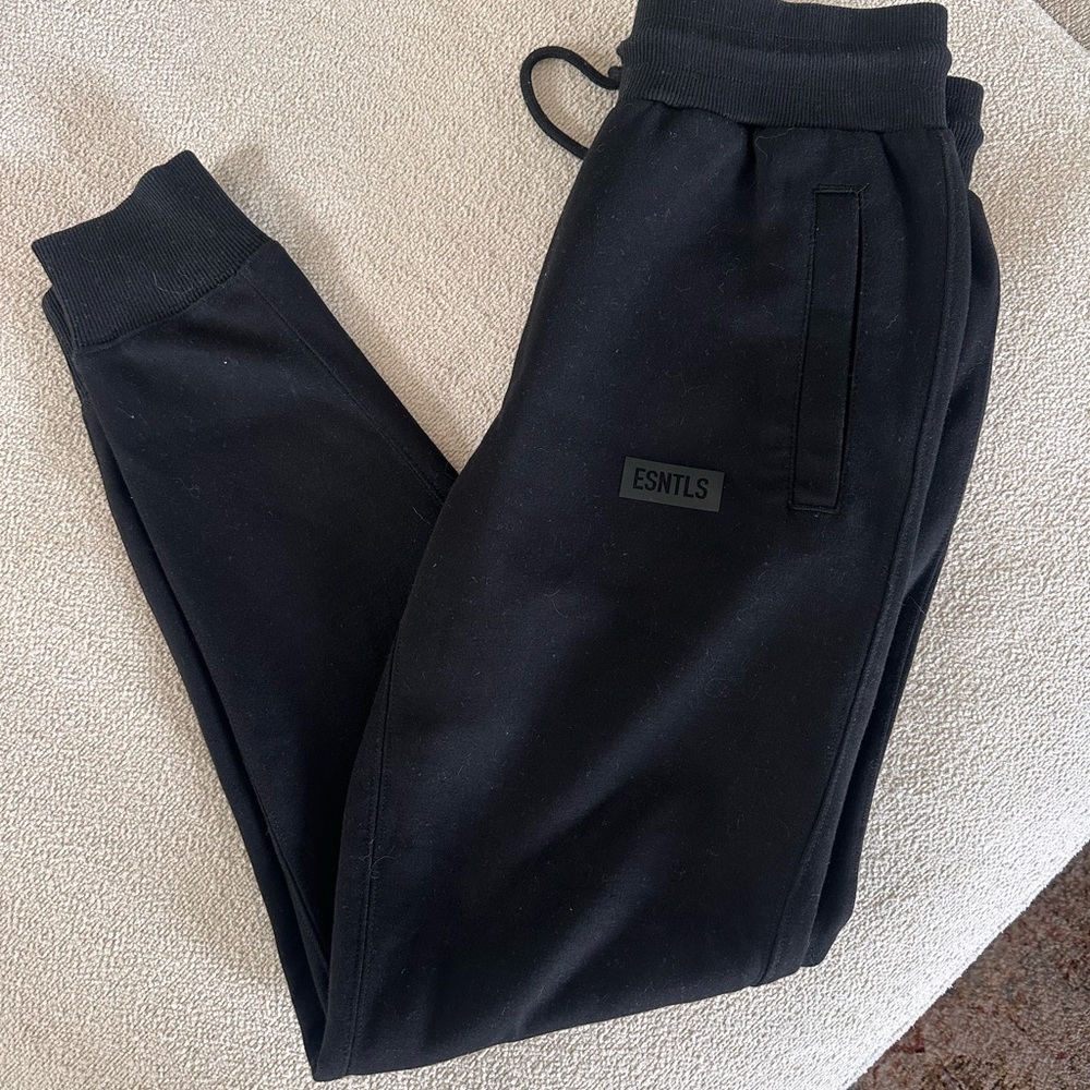 ESNTLS Black Joggers
